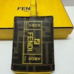 💖100% Authentic FENDI Luggage Tag, Special Limited Edition FENDI Bag Tag